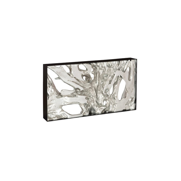 Cast Root Metal Framed Console Table