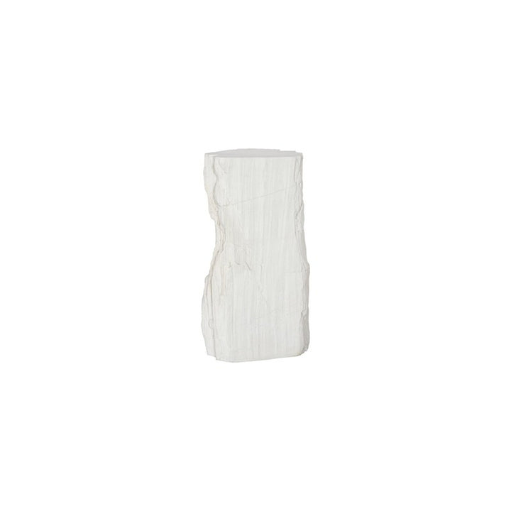 Stratified Cast Stone Pedestal