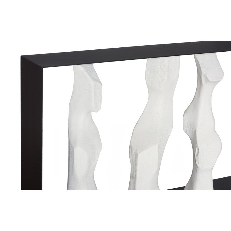 Cast Women Metal Framed Console