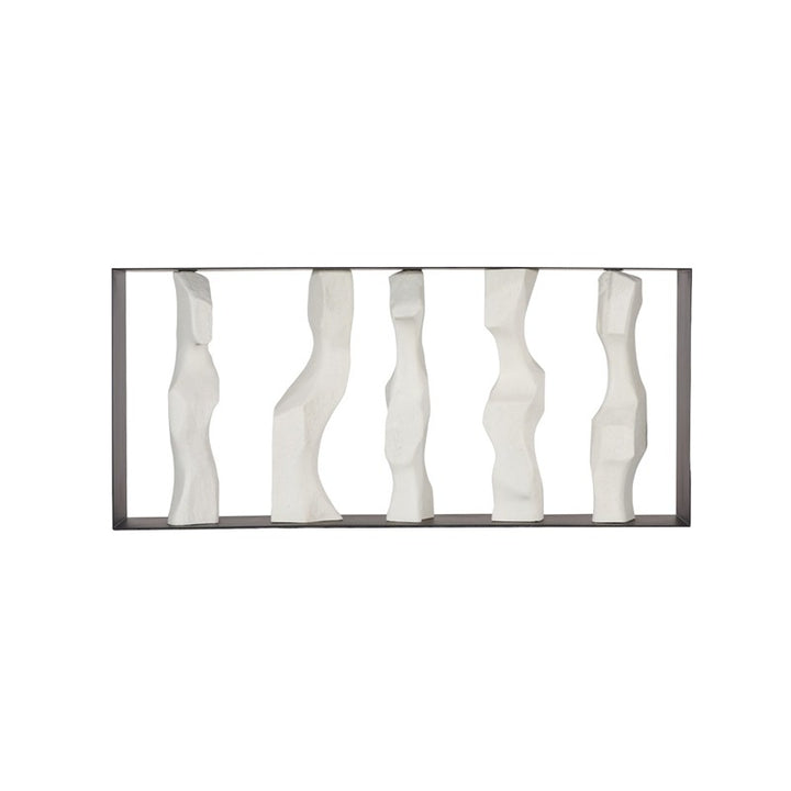 Cast Women Metal Framed Console