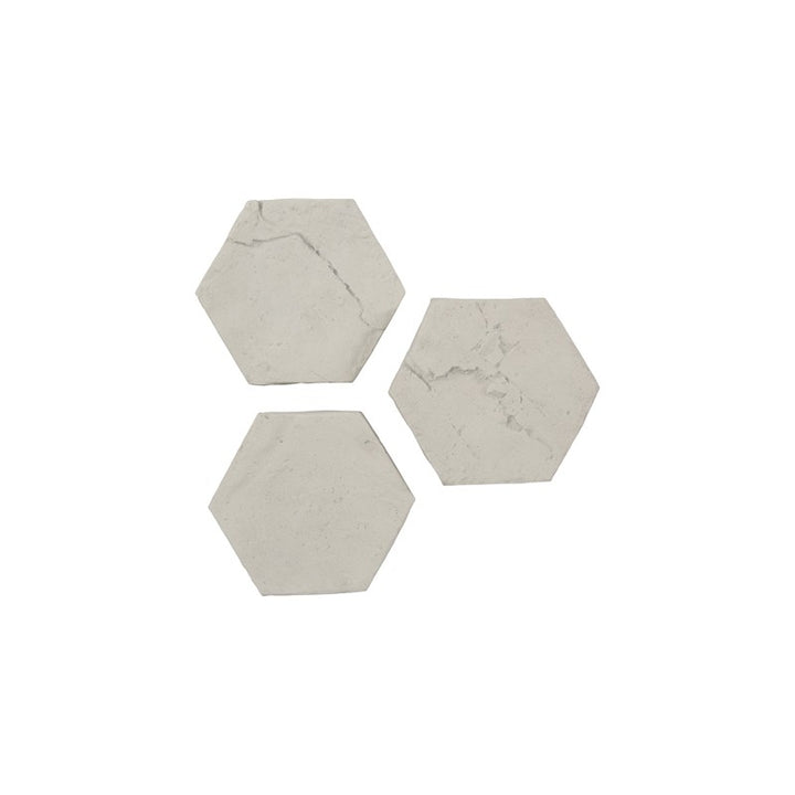 Hexagon Wall Tiles, Set of 3