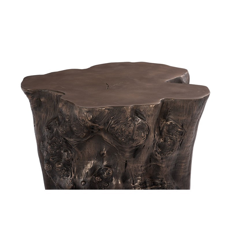 Log Side Table