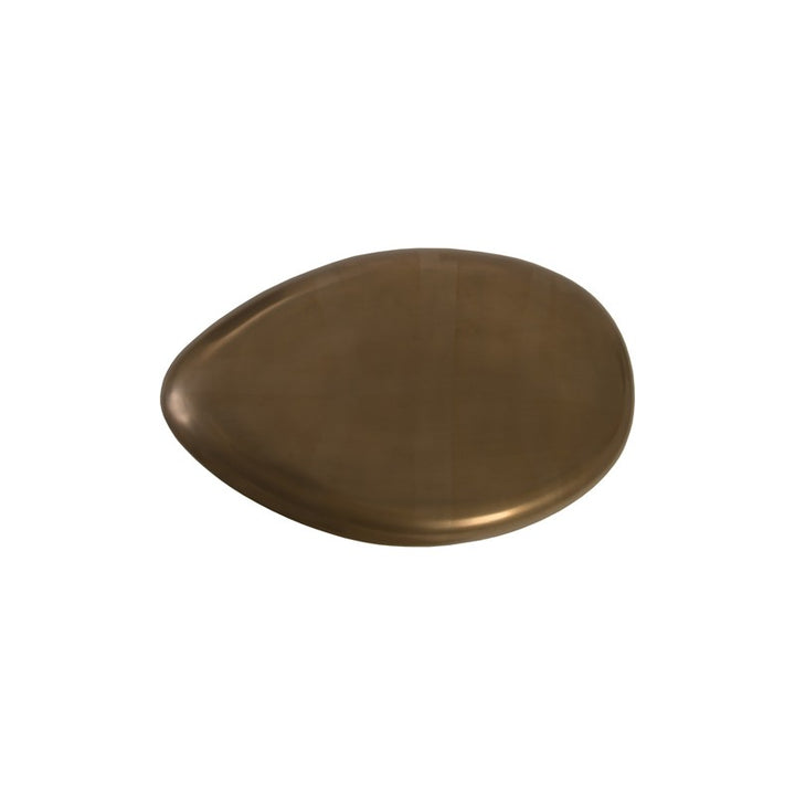 River Stone Coffee Table, Bronze, Small