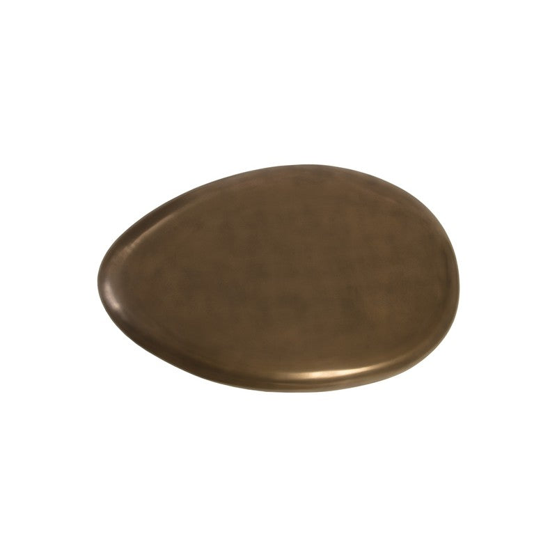 River Stone Coffee Table, Bronze, Large