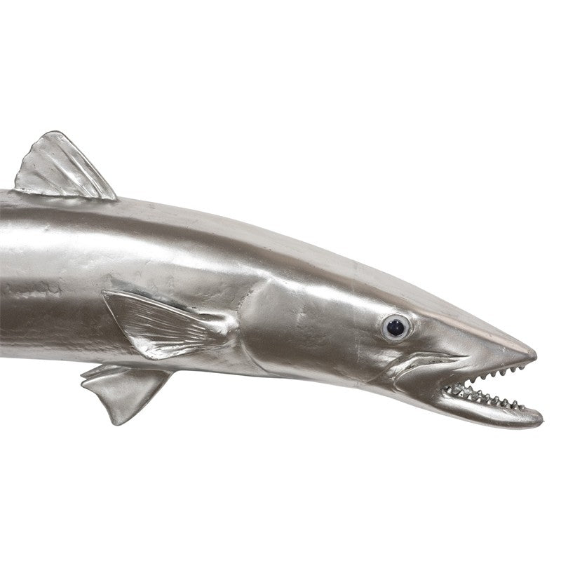 Barracuda Fish Wall Sculpture