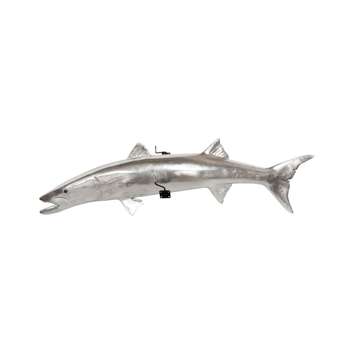 Barracuda Fish Wall Sculpture