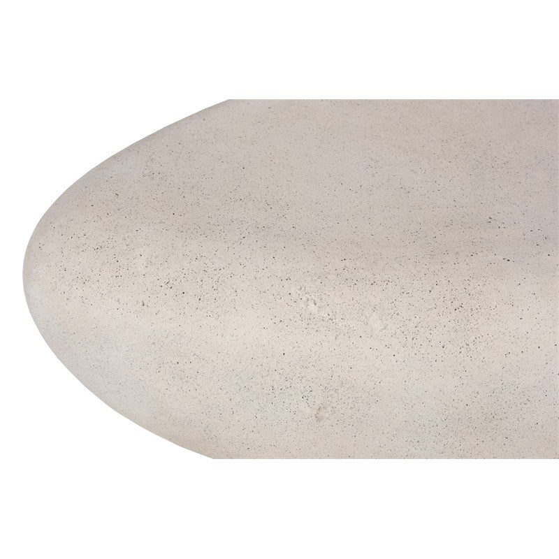 River Stone Coffee Table, Roman Stone, Small