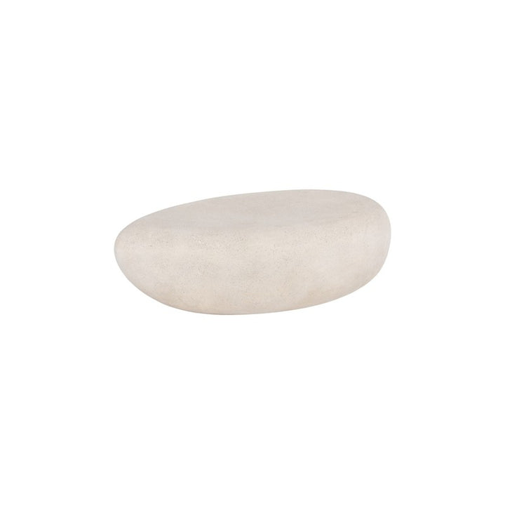 River Stone Coffee Table, Roman Stone, Small