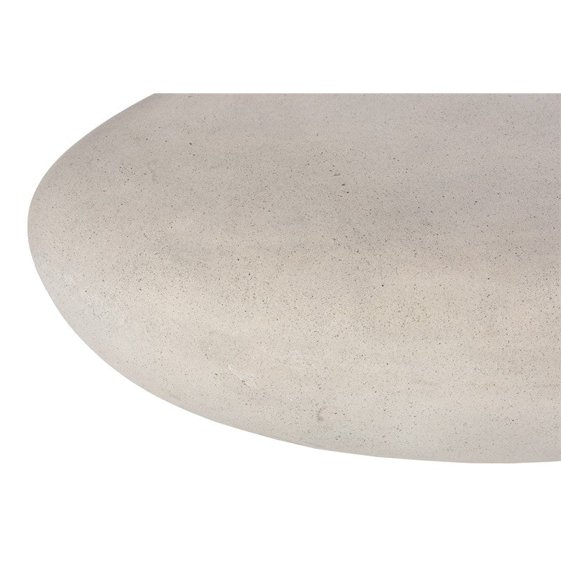 River Stone Coffee Table, Roman Stone, Large