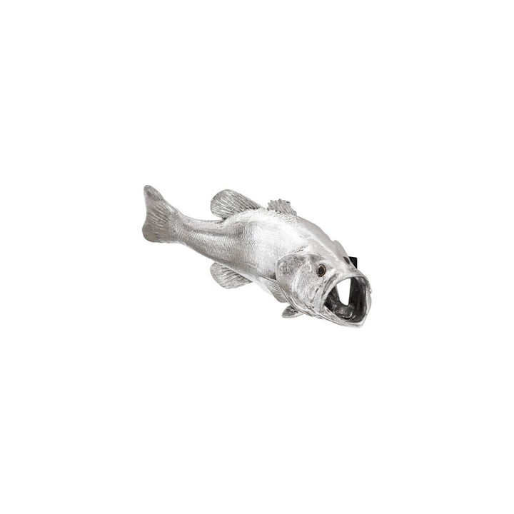 Large Mouth Bass Fish Wall Sculpture