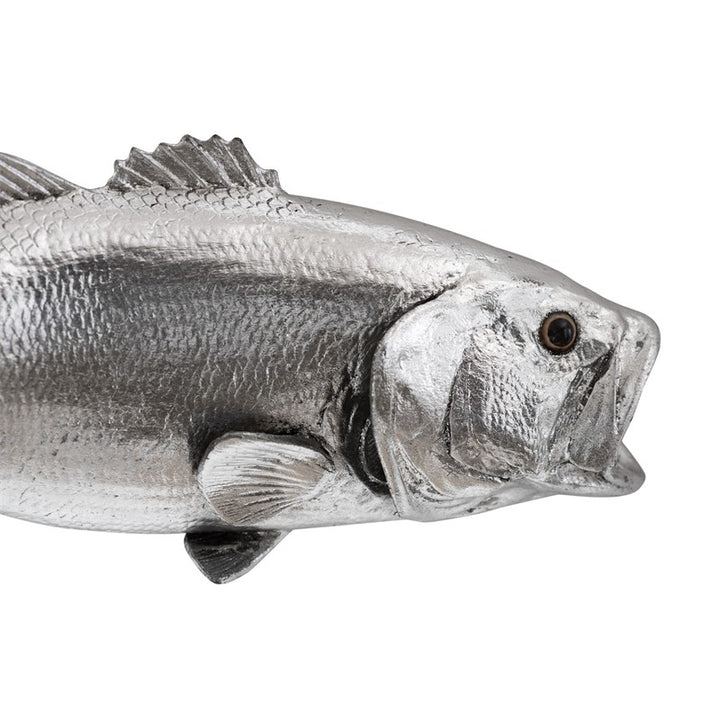 Large Mouth Bass Fish Wall Sculpture