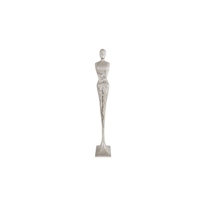Tall Chiseled Female Sculpture