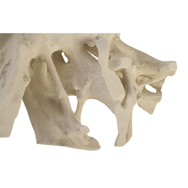 Cast Root Coffee Table, White Stone