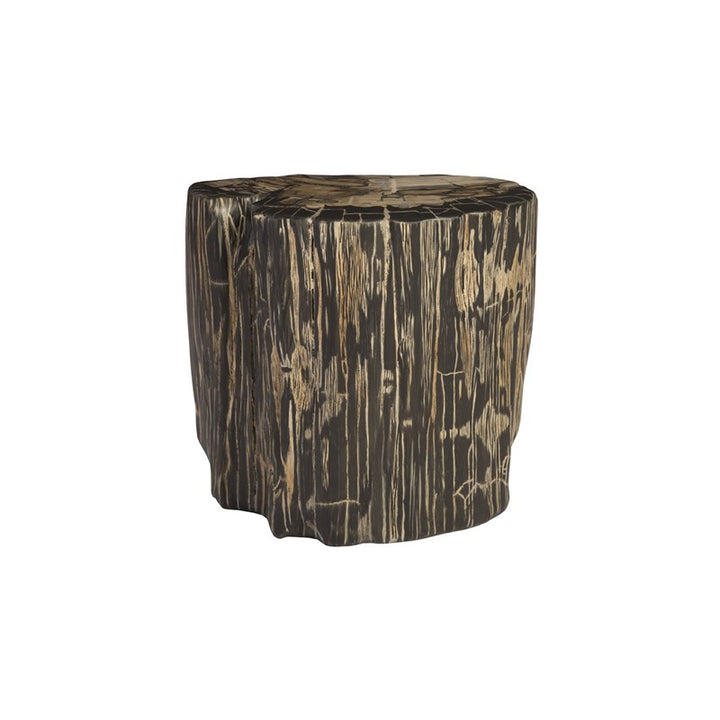 Cast Petrified Wood Stool