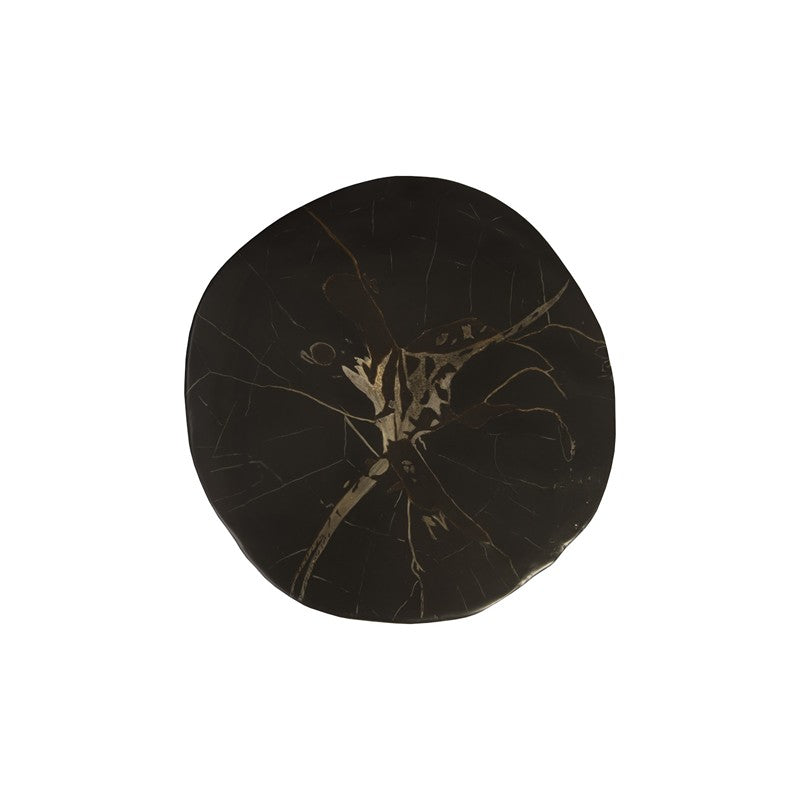 Cast Petrified Wood Stool