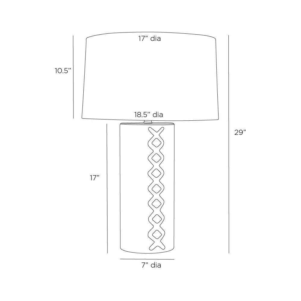 DiMaggio One Light Table Lamp