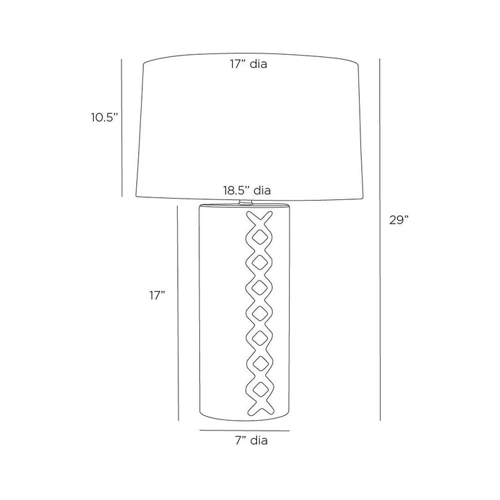 DiMaggio One Light Table Lamp