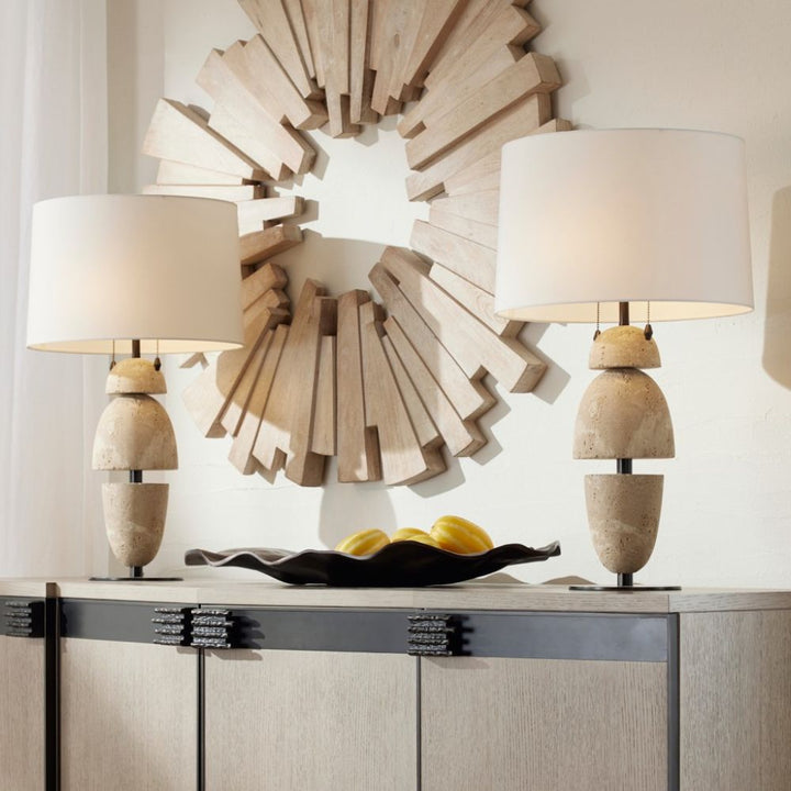 Comal Two Light Table Lamp