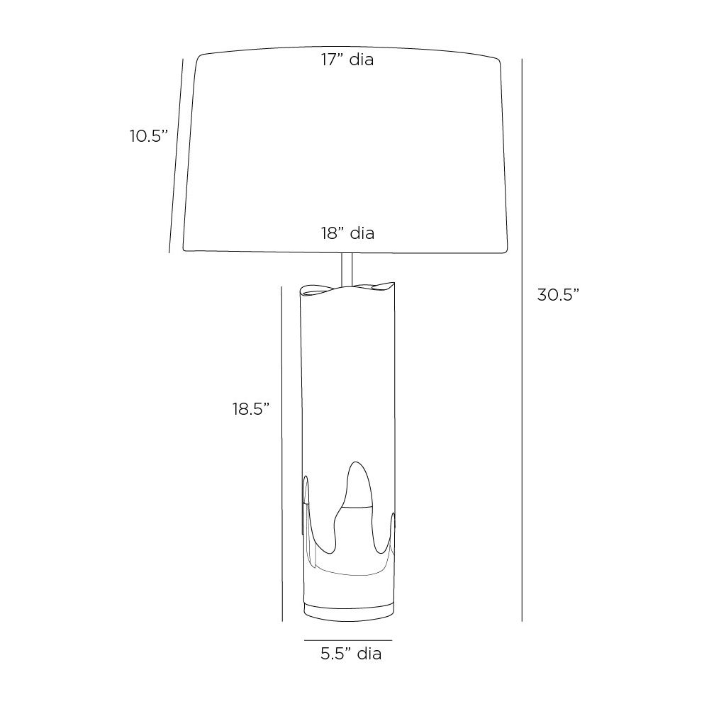 Equinox One Light Table Lamp