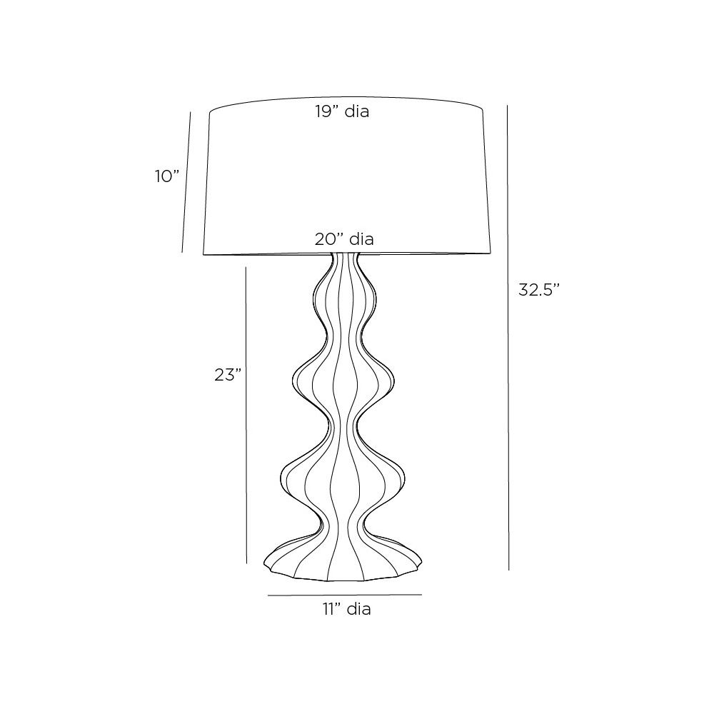 Chelle One Light Table Lamp