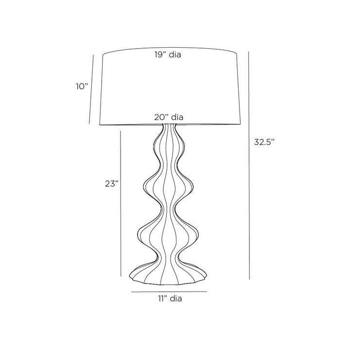 Chelle One Light Table Lamp