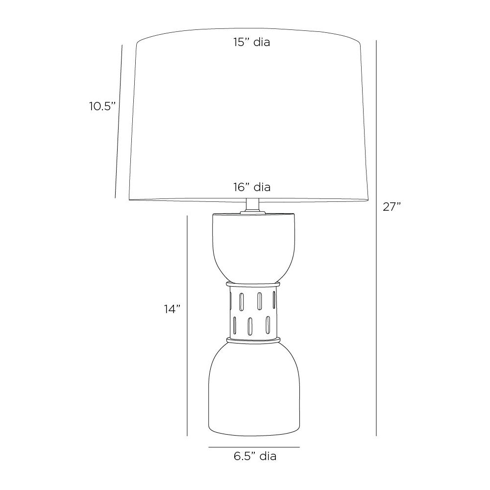 Dalton One Light Table Lamp