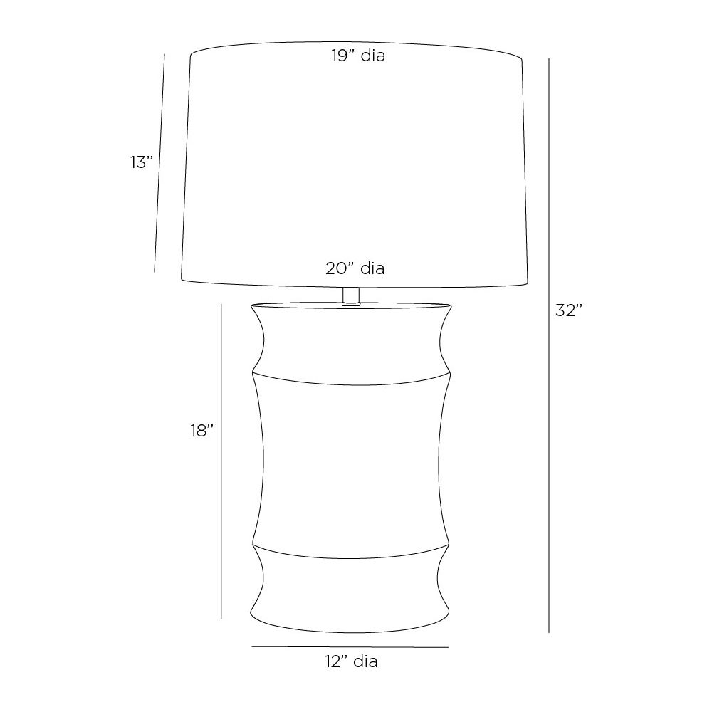 Destin One Light Table Lamp
