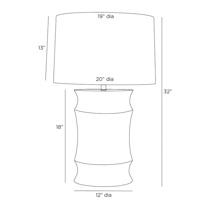 Destin One Light Table Lamp