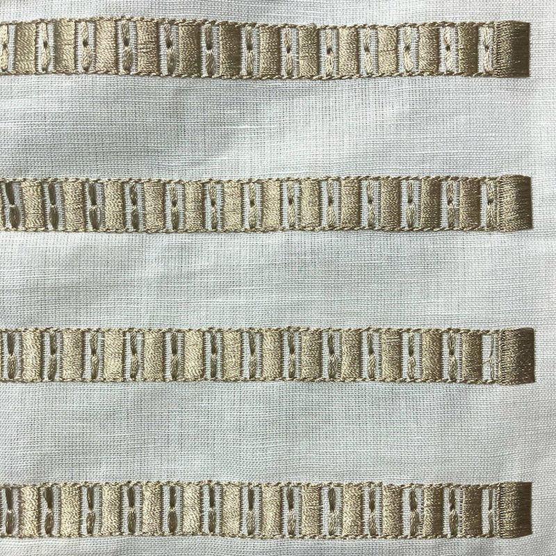 Latera White/Taupe 24X24 Pillow