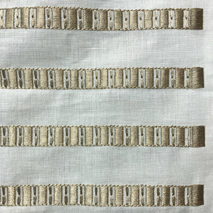 Latera White/Taupe 24X24 Pillow