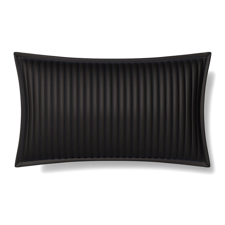 Charmeuse Channel Charcoal 20X14 Pillow