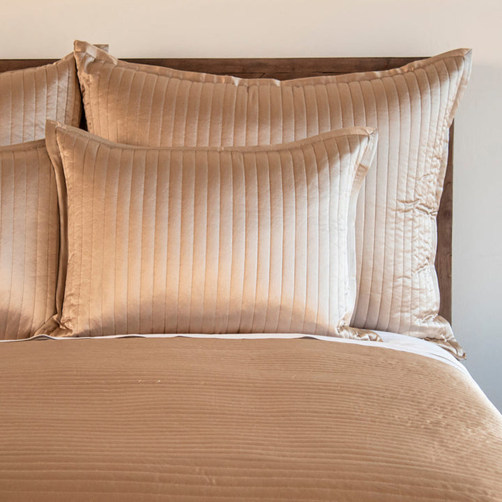 Charmeuse Channel Pumice 20X14 Pillow