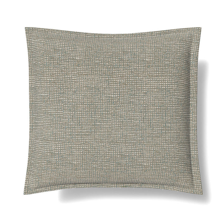 Screen Aqua/Gold 22X22 Pillow