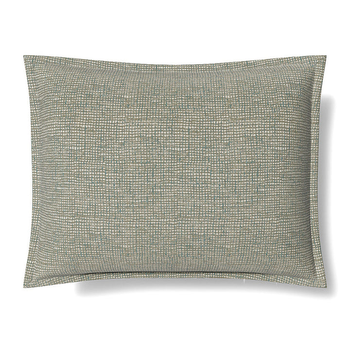 Screen Aqua/Gold 30X25 Pillow