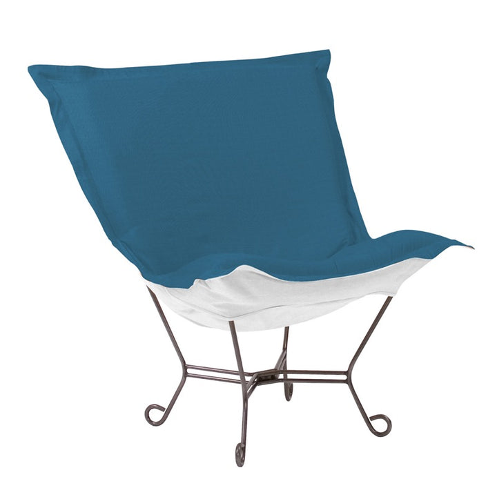 The Seascape Puff Puff Ottoman Cushion