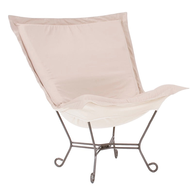 The Seascape PuffOttoman Cushion With Cover