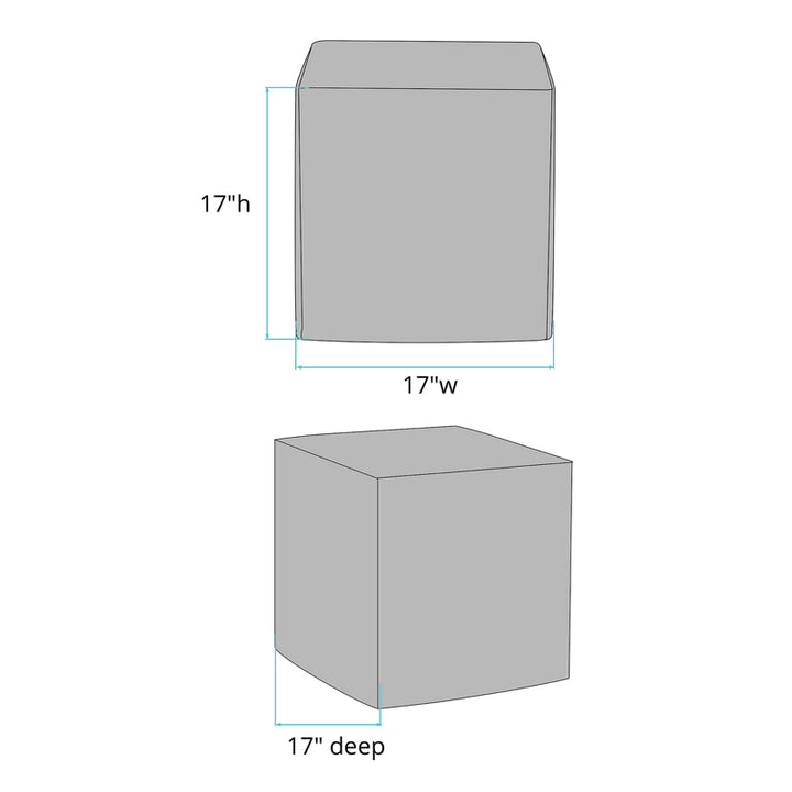 The Seascape Block & CylinderOttoman