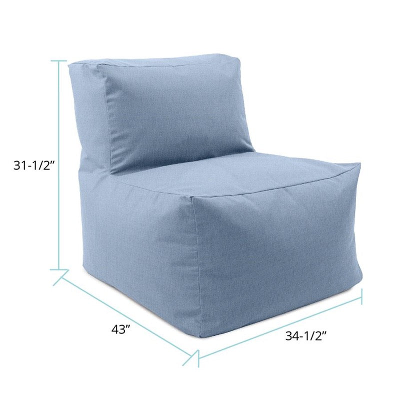 The Driftwood PoufOutdoor Pouf Chair
