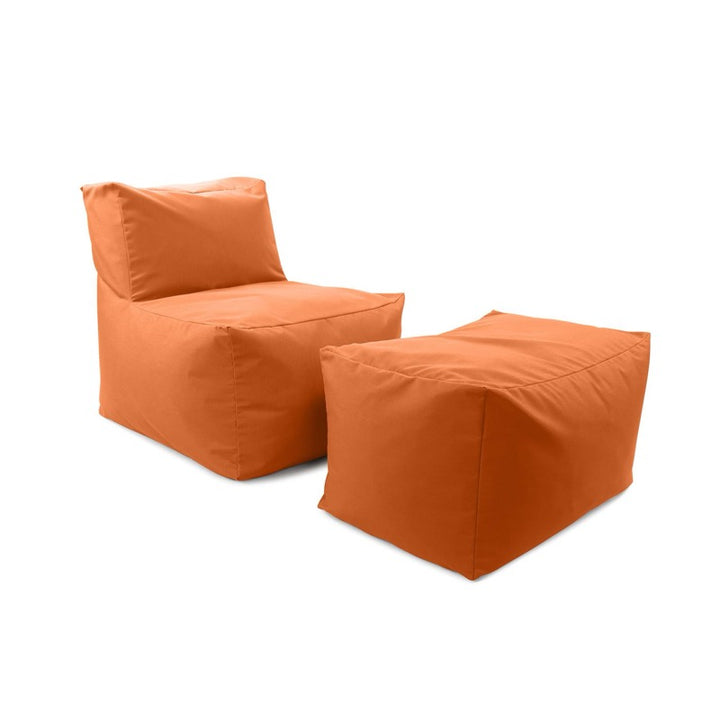 The Seascape PoufOutdoor Pouf Bench