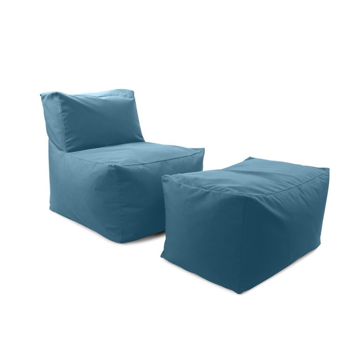 The Seascape PoufOutdoor Pouf Bench