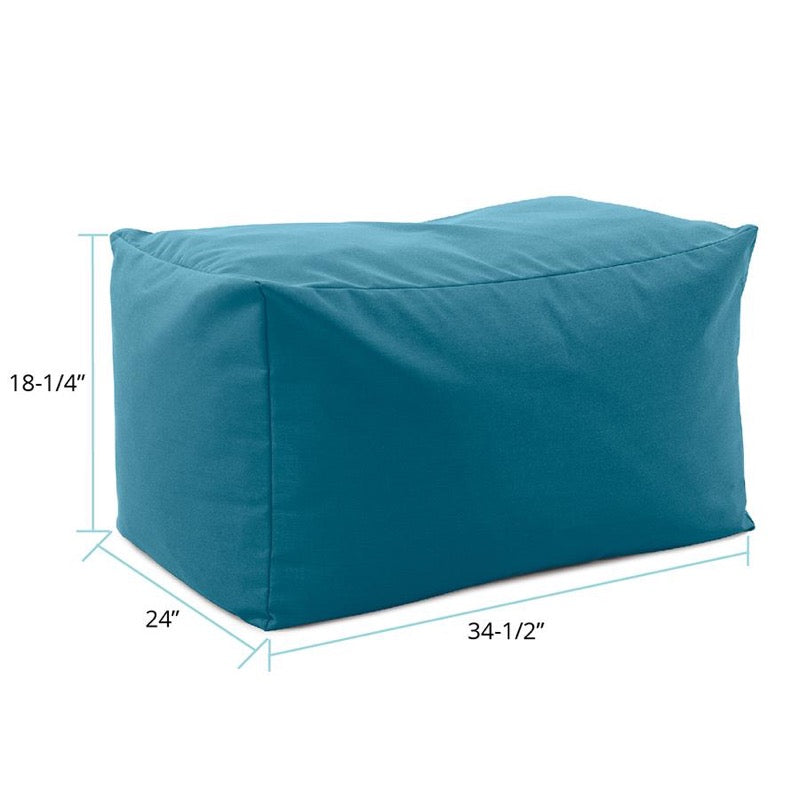 The Seascape PoufOutdoor Pouf Bench