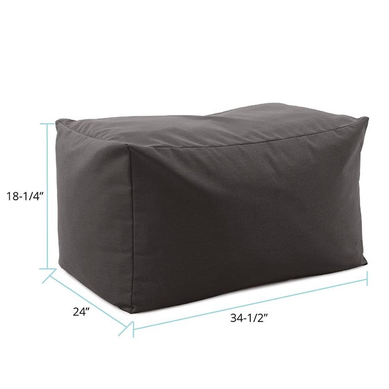 The Seascape PoufOutdoor Pouf Bench