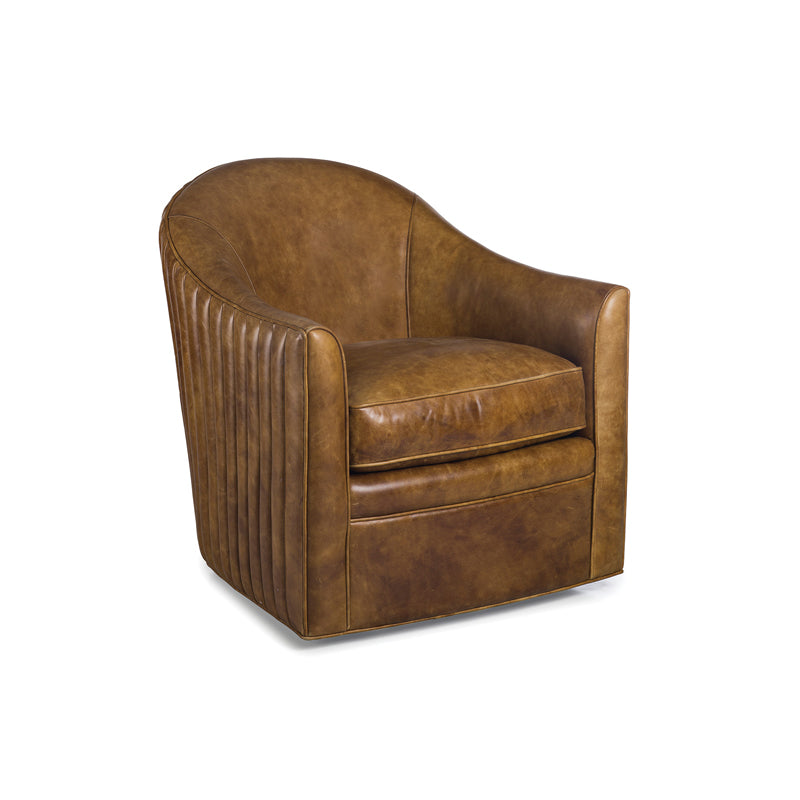 Callie Swivel Chair Thunder Chestnut