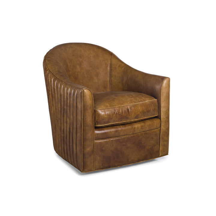 Callie Swivel Chair Thunder Chestnut