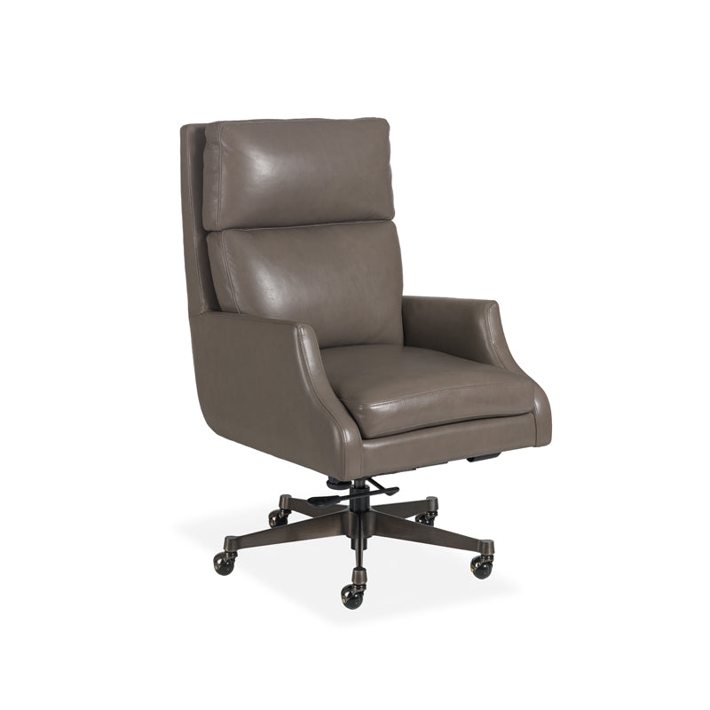 Lail Swivel Tilt Desk Chair Quarrypewter