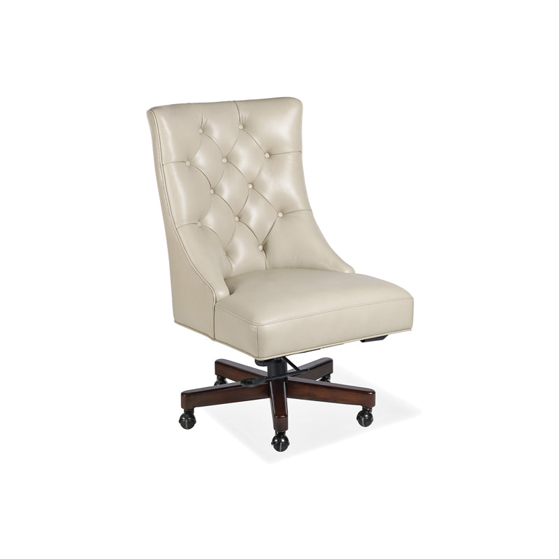 Craven Swivel Tilt Desk Chair Aris Ivory