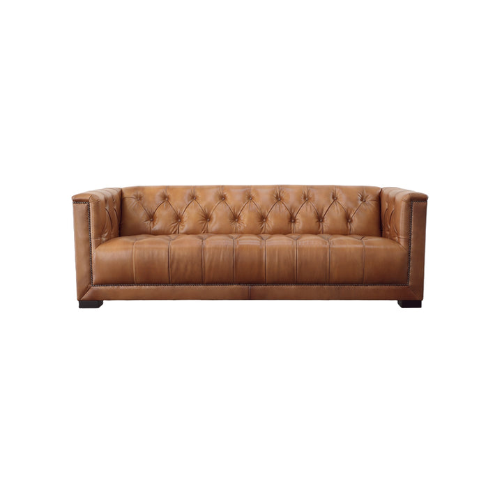 Dobbs Sofa Rustic Camel