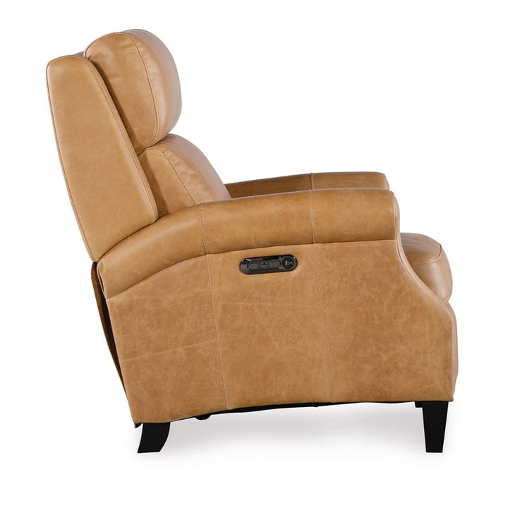RC - Hurley Power Recliner With Power Headrest - Light Brown