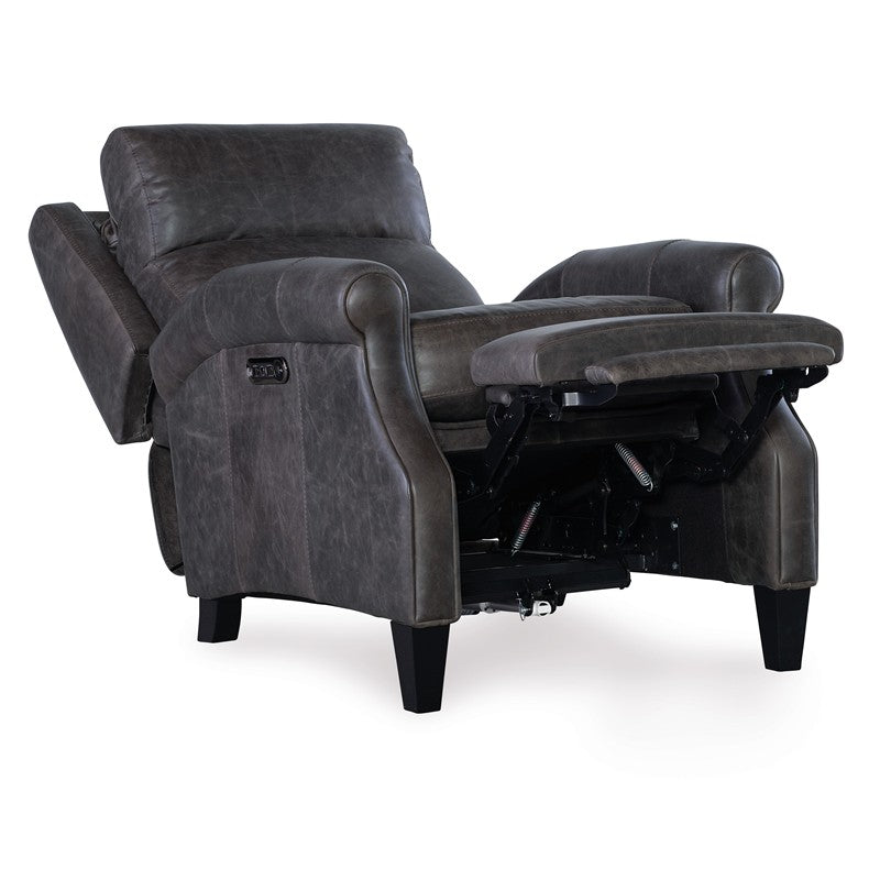 RC - Hurley Power Recliner With Power Headrest - Dark Gray
