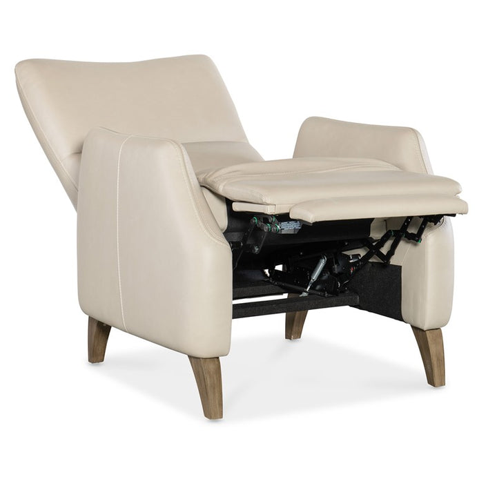 RC - Rumero Press Back Recliner - White